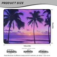 thumbnail image 7 of Yuyamidu Purple Sunset Palm Tree Car Trunk Mat 29" x 39" All Weather Non-Slip Rear Cargo Liner Machine Washable Fit for SUV Sedan Truck Vehicle Interior Decoration, 7 of 7