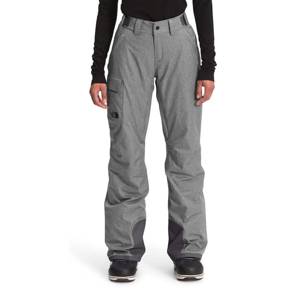 The North Face Freedom Snow Pants Women's XS Gray Insulated Wide Leg ERK1900
