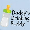 thumbnail image 2 of CafePress - Daddys Drinking Buddy Body Suit - Baby Light Bodysuit, Size Newborn - 24 Months, 2 of 4