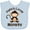 AE-Light Blue, variant on Inktastic Papas Little Monkey Boys Funny Boys or Girls Baby Bib