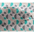 thumbnail image 4 of oneOone Viscose Chiffon Fabric Circle Geometric Print Fabric By The Yard 42 Inch Wide, 4 of 4