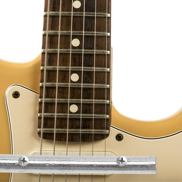 KAKOWELY 2Jgo Barra Estabilizadora Plateada Para Cuerdas Con Profesional Para Guitarra Eléctrica