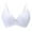 White, variant on Push Up Bras for Women Add 2 Cups Sexy Lace Cleavage Extra Padded Plunge Bra Underwire (White, L)