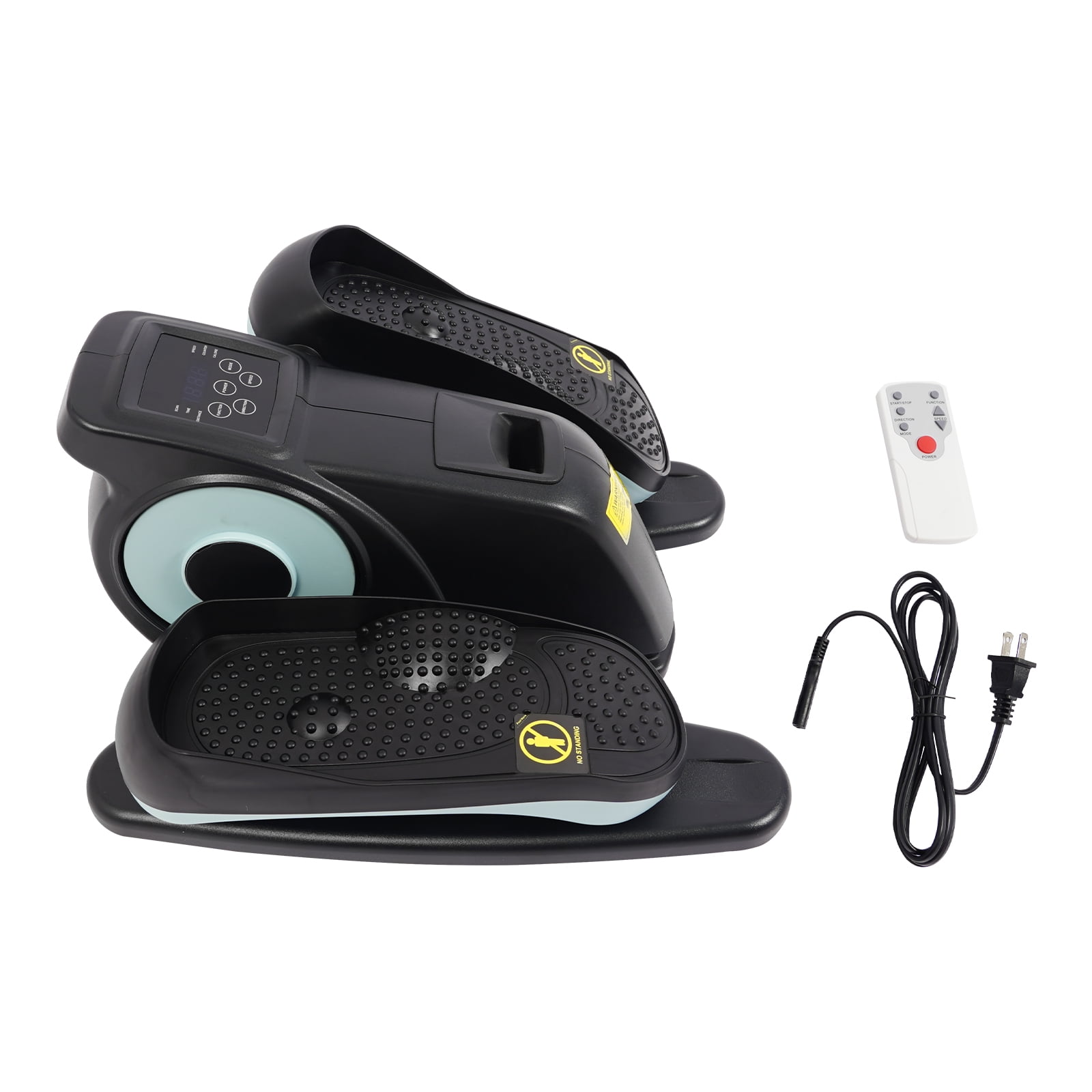 60W Portable Pedal Exerciser, Portable Pedal Exerciser with Remote Control, Foot Pedal Exercise Machine