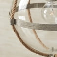 thumbnail image 2 of Capital Lighting 327413MS Beaufort - 13.25 Inch 1 Light Pendant - in Transitional Style - 13.25 high by 72.75 Wide, Mystic Sand Finish with Clear Glass, 2 of 2