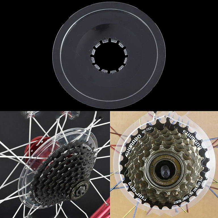 Bike Wheel Spoke Protector Guard Bicycle Cassette Freewheel Protection Cover