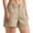 *Khaki, variant on Women's High Waisted Cargo Shorts , Butt Lift Hiking Shorts For Women,Ladies' Casual Summer Shorts with Pockets,Khaki,S-XL