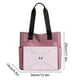 thumbnail image 2 of Bolso de nylon de gran capacidad | Diseño Inteligente de la Organización | Bolso tote impermeable | Se adapta a carpetas A4, llaves, lápiz labial | Bolso de hombro femenino | Asas anchas acolchadas, 2 of 7