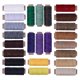 thumbnail image 2 of 24 colores 150D hilo encerado hecho a mano plano costura cordón herramientas de bricolaje para artesanía de cuero, 2 of 3