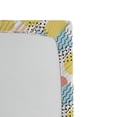 thumbnail image 2 of Ambesonne Geometric Fitted Sheet, Unusual Trippy Lines, Twin Size, Multicolor, 2 of 2