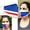 American Flag, variant on Face Masks USA Flag Trump 2020 Mask Design President Trumph 2020