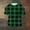 Green, variant on Blczomt Crewneck Shirt for Men Big and Tall Oversized Green T Shirts Summer Polka Dot Waffle Big & Tall Tops