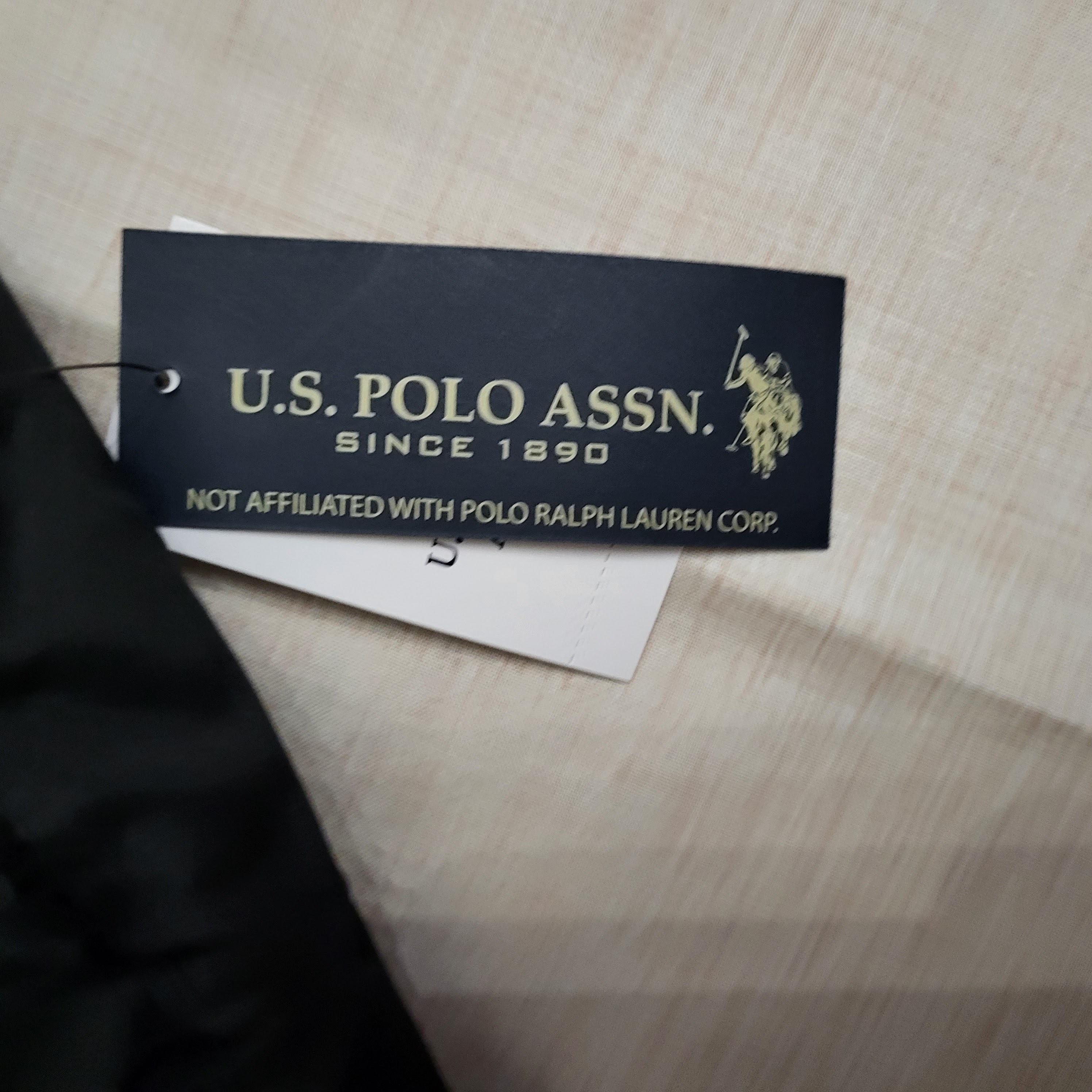 U.S. Polo Assn. Men's Signature Vest Black 3XL