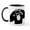 White/Black Inside, variant on CafePress - Chimpanzee Icon Mug - 11 oz Ceramic Mug - Novelty Coffee Tea Cup