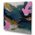 thumbnail image 2 of DESIGN ART Designart "Brushstroke Abstract Painting Ii" Abstract  Canvas Art Print 16 in. wide x 16 in. high, 2 of 5