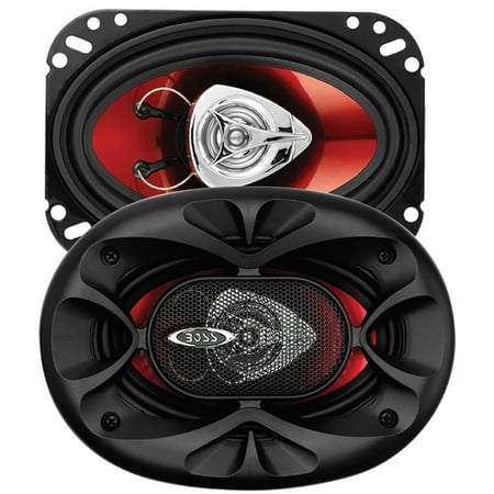 BOSS Audio CH4620 200 Watt (Per Pair), 4 x 6 Inch, Full Range, 2 Way Car Speakers (Sold in (Best 4 Way Car Speakers)