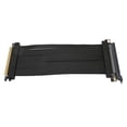 thumbnail image 2 of Cable elevador GPU PCIE 4,0 X16, línea plana de alta velocidad, 180 grados, 20cm para RTX3090 RTX3080 RTX3070 RTX3060TI, 2 of 8
