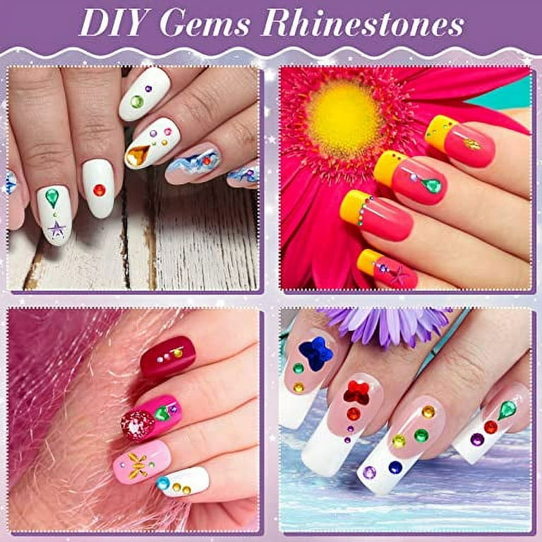 12 Sheet Self Adhesive Rhinestone Stickers For Nail Art Decoration Sticker  Face Gems For Women And Girls From Beasy113, $33.64