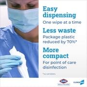 Clorox® Healthcare® Hydrogen Peroxide Disinfecting Wipes, 12 x 11, Pack Of 185