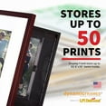Storage Frame for 8x10 Prints; 17x17 Gallery with Acid White Mat; Thin