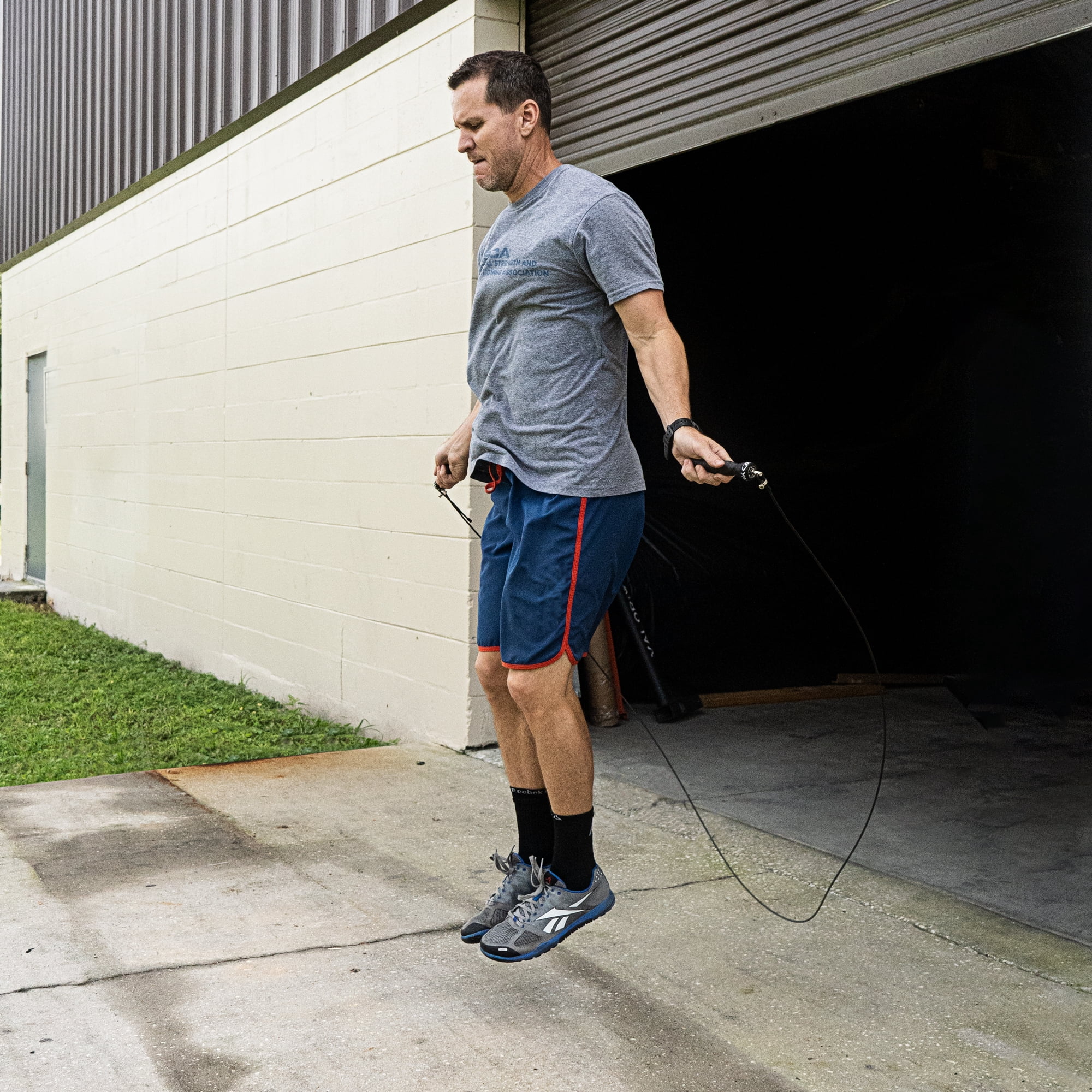 Valor Fitness SR-4A 4mm Adjustable Speed Rope