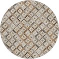 thumbnail image 2 of Addison Rugs Dream Shag Premium Machine Washable Transitional Diamonds Gray Round Rug, 8' x 8', 2 of 8
