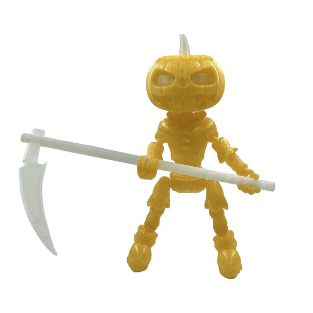 Xihbxyly Adorno de Calabaza de Halloween, Efecto Brillante En La Oscuridad, Diseño Que Cambia de Color, Decoración Espeluznante, Decoración Festiva para El Hogar, Juguete Articulado, Material Plástic