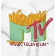 thumbnail image 2 of Retro MTV French Fried Food Logo Toddler Boy Girl T Shirt Infant Toddler Brisco Brands 6M, 2 of 6