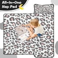 thumbnail image 4 of White and Pink Of Leopard Print Toddler Nap Mats for Kids Preschool,Sleeping Mat Bag or Kids,Toddler Sleeping Bag,Toddler Nap Mat or Daycare, 4 of 6