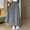 Gray, variant on Simua Wide Leg Pants Woman High Waisted Fashion Casual Palazzo Pants