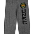 thumbnail image 2 of Halo Infinite UNSC Men's Heather Gray Pajama Pants-XXL, 2 of 5