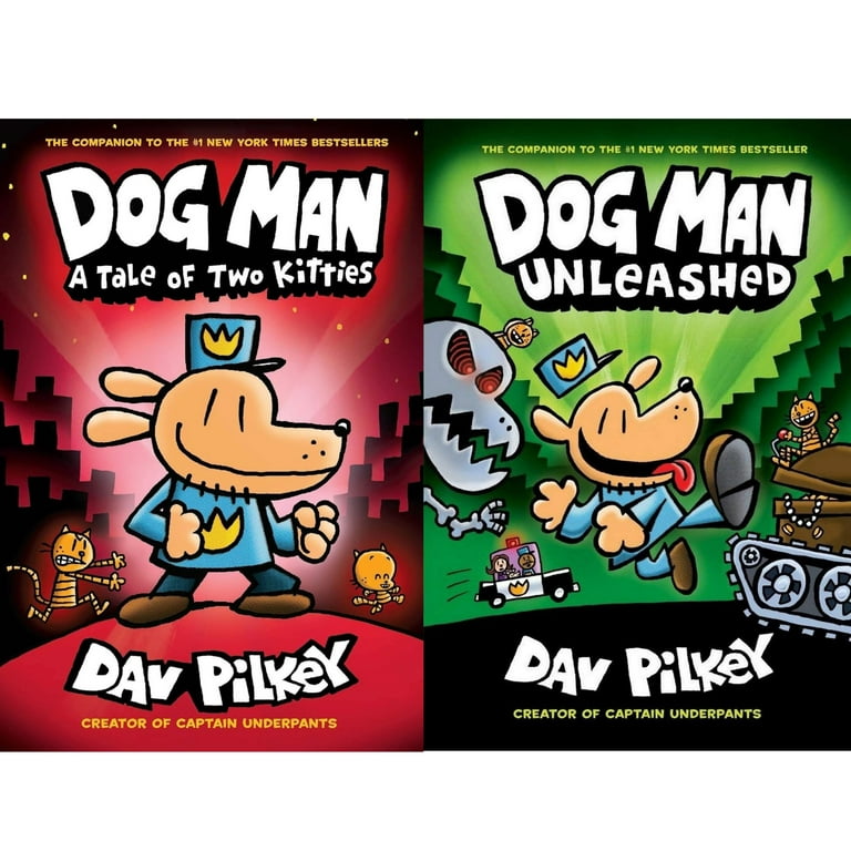 Dog Man Graphic Novels Complete Set, Books 1-13 by Dav Pilkey