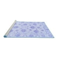 thumbnail image 2 of Ahgly Company Machine Washable Indoor Rectangle Oriental Blue Traditional Area Rugs, 2' x 5', 2 of 4
