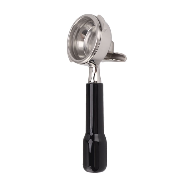 Stainless Steel Coffee Portafilter, 2 Ears Detachable Filter Holder, Coffee Detachable Replacement Part with 58mm Portafilter Basket for NOWWA Coffee Machine