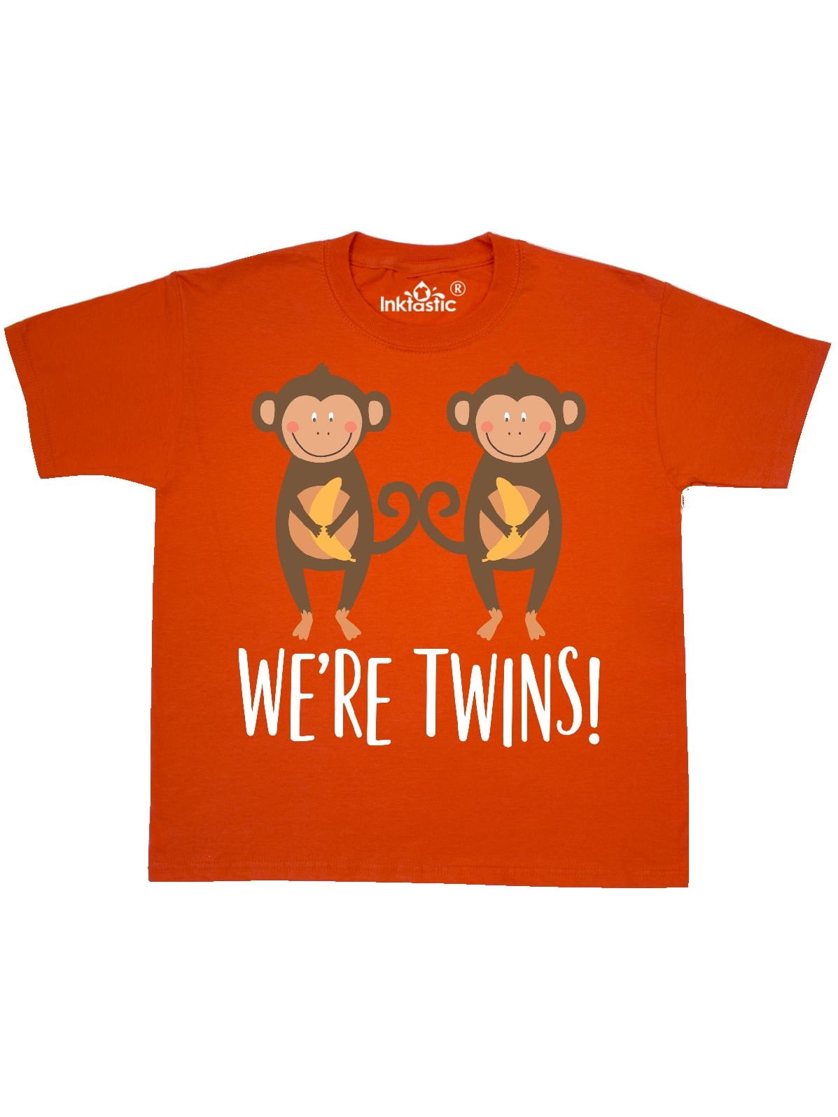 Inktastic Monkey Twins Boy Girl Gift Idea Teen Short Sleeve T Shirt Unisex Burnt Orange L Walmart Com Inktastic Monkey Twins Boy Girl Gift Idea Teen Short Sleeve T Shirt Unisex Burnt Orange L Walmart Com