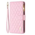 thumbnail image 3 of Wallet with [RFID Blocking] [9 Card Slots ] Zipper Pocket iPhone 13 Mini Premium Soft PU Leather Magnetic Flip Folio with Wrist Strap Kickstand Protective Cover for iPhone 13 Mini,
Pink, 3 of 10