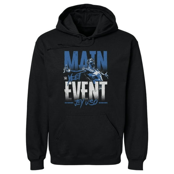 Men's 500 Level Black Jey Uso Main Event Pullover Hoodie