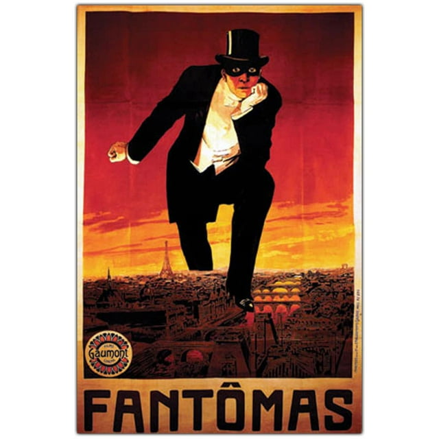 Trademark Global "Fantomas" Canvas Art, 32" x 24"