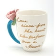 thumbnail image 3 of Ceramic Pink Rose Mug 10oz  Mom Valentines Day Decor, 3 of 3