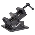 thumbnail image 1 of 4.25 In. Industrial Strength Benchtop And Drill Press Tilting Angle Vise ,High Strength Body, 1 of 4