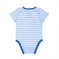 thumbnail image 2 of Nickelodeon Baby Shark 3 Pack Short Sleeve Onesie Set, Babys Creeper for Boys, 2 of 7