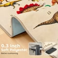 thumbnail image 4 of Large Play Mat 200 x 150 cm for Toddlers, Living Room with Dinosaur Pattern, 4 of 10