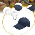 thumbnail image 6 of Kuntesetty Sports Bump Hat Baseball Bump Hat with Cap Insert Shockproof Summer Hard Cap for Navy, 6 of 9