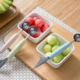thumbnail image 5 of Ongmies Ice Cream Scoop Clearance Carving Fruit Ice Watermelon in1 Dual-Head 2 Stainless Steel Tableware Kitchen Organizers and Storage Random, 5 of 9