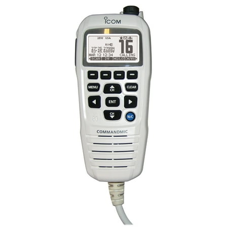 Icom HM195GW Command Mic IV White Second Station price history on PriceWatchPro