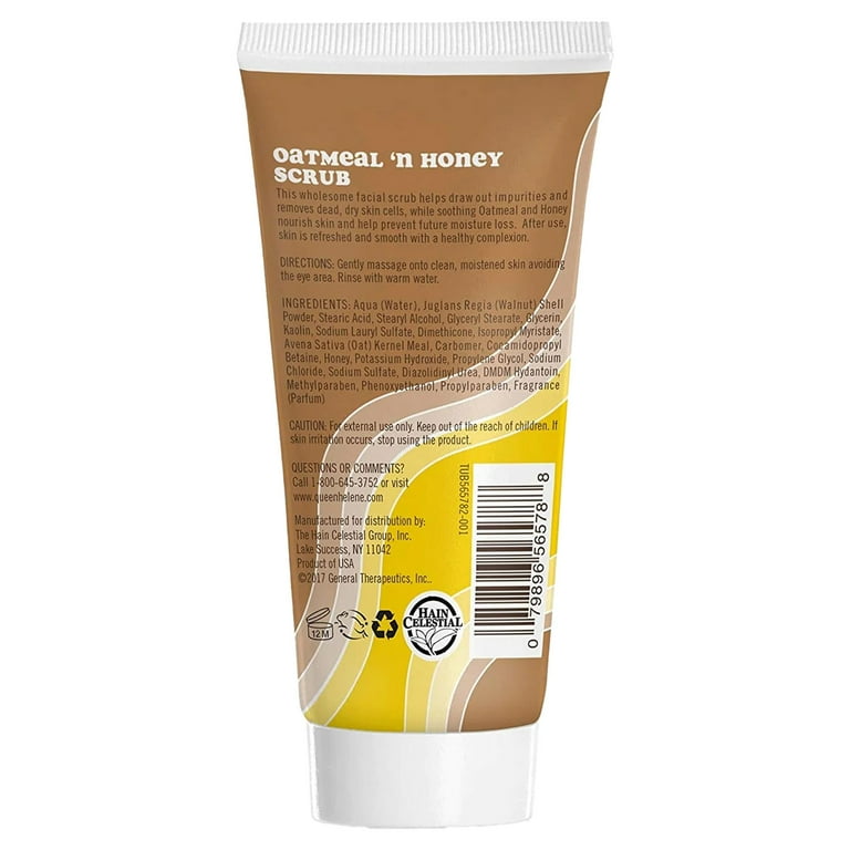 QUEEN HELENE Oatmeal n Honey Scrub (6oz) QUEEN HELENE Oatmeal n Honey Scrub (6oz)