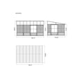 thumbnail image 3 of Gazebo Penguin Florence Add-A-Room 10 ft. x 16 ft. in Black, 3 of 9