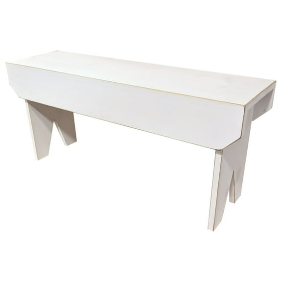 Contemporary Home Living 36" Black Unique Rectangular Comfortable Bench