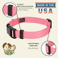 thumbnail image 5 of Country Brook Petz® Everyday Pink Nylon Dog Collar, Extra Large, 5 of 5