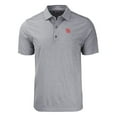 thumbnail image 2 of Men's Cutter & Buck  Heather Black Houston Cougars Big & Tall Forge Eco Stripe Stretch Recycled Polo, 2 of 3
